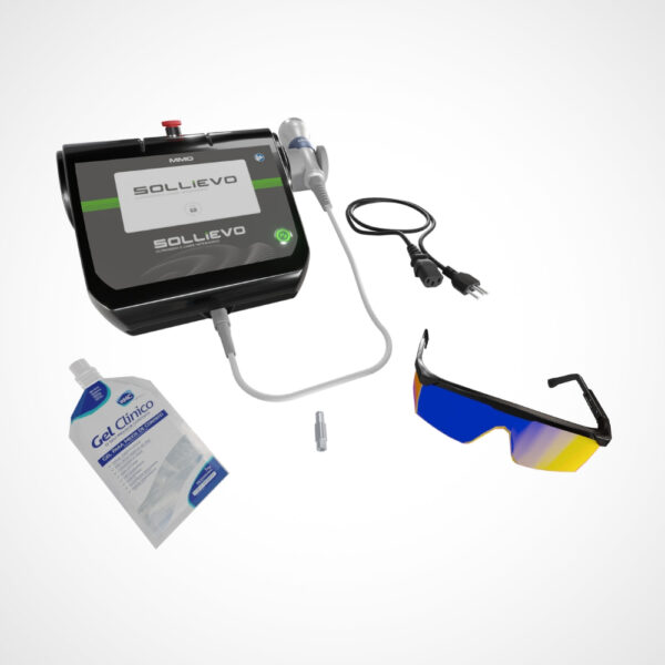 Acessórios do Sollievo para laserterapia e ultrassom veterinário